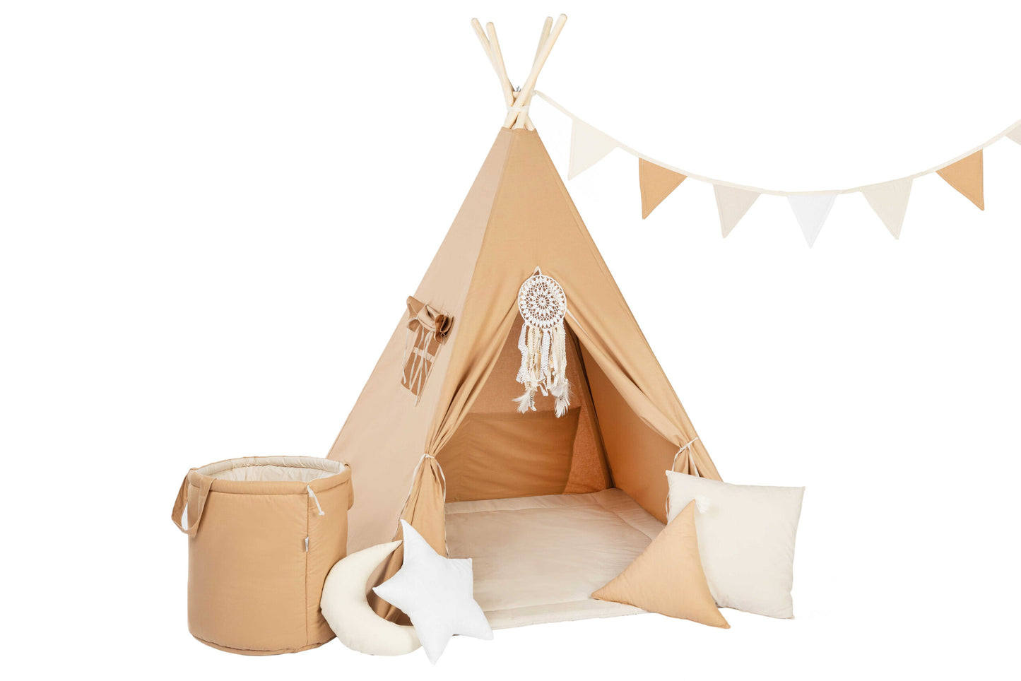 Teepee Tent Set - Caramel Sweetness