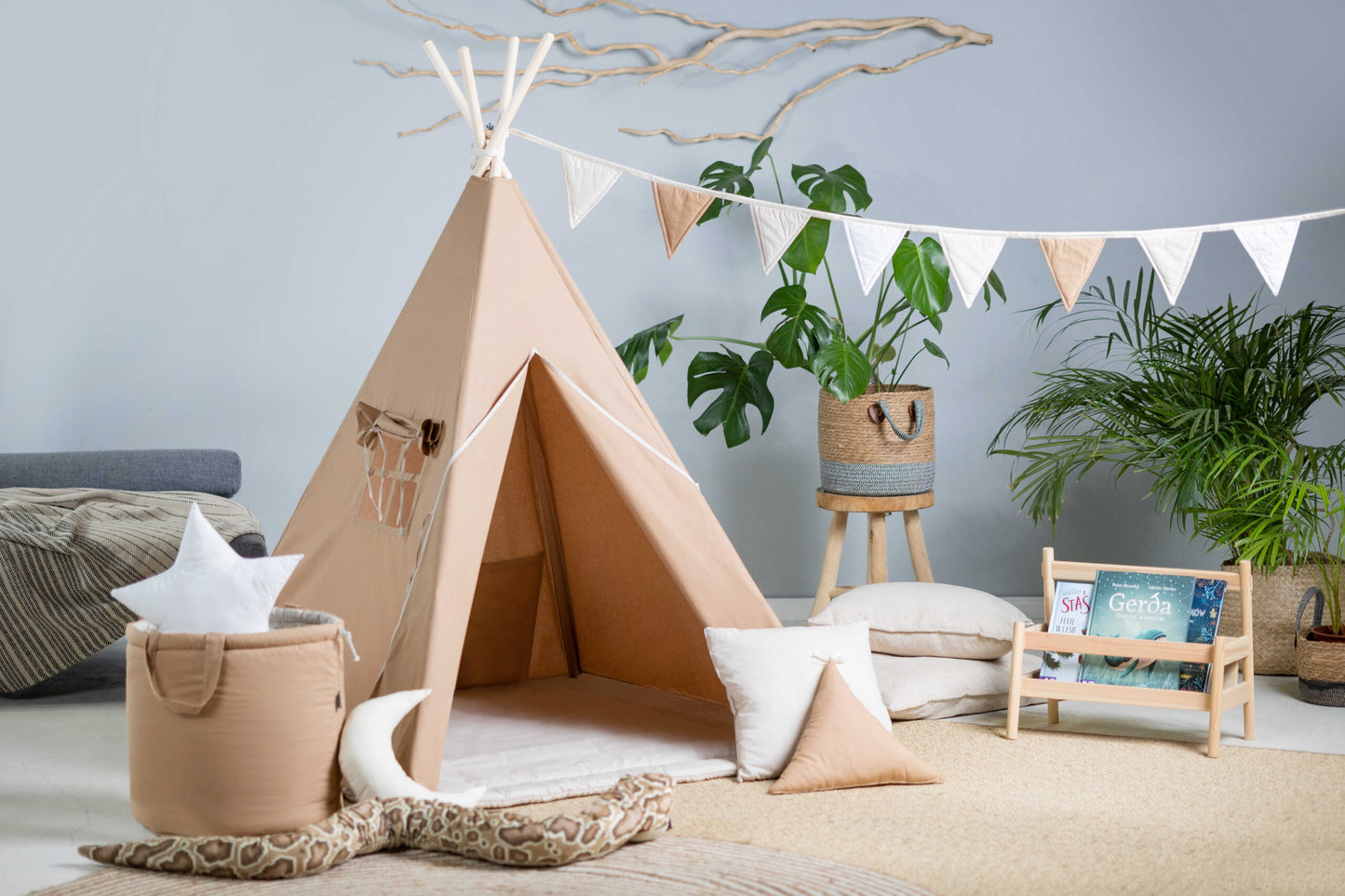 Teepee Tent Set - Caramel Sweetness